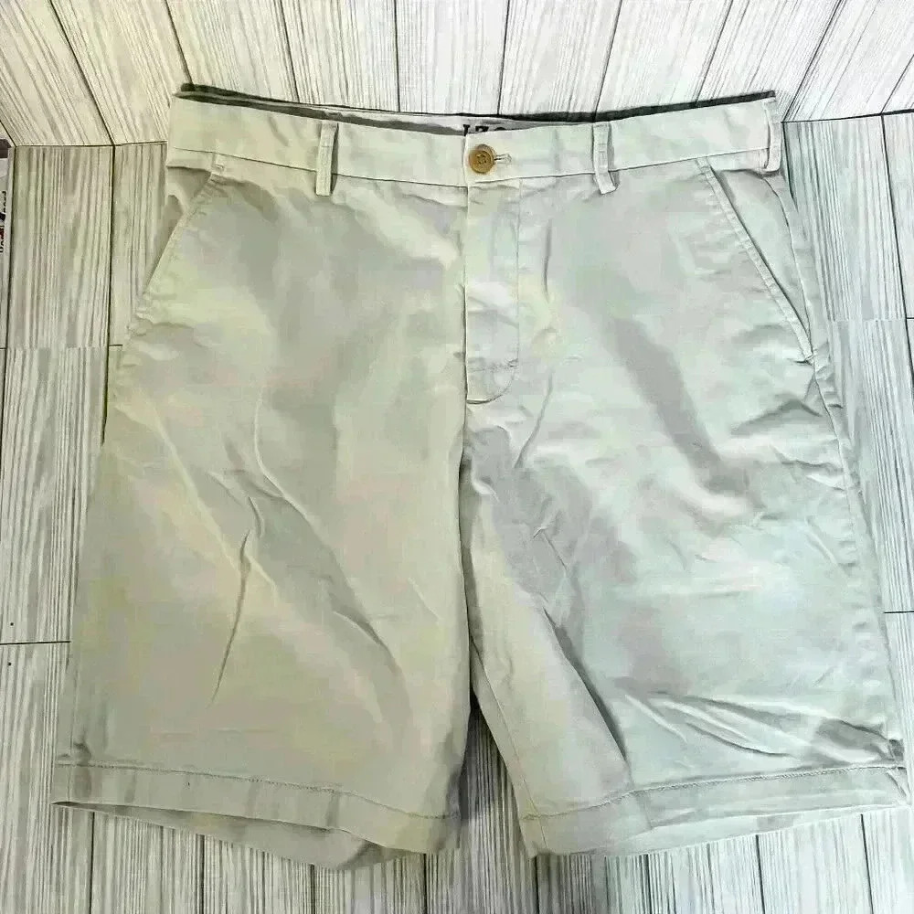 IZOD size 32 cream color golf shorts mens - Picture 6 of 14